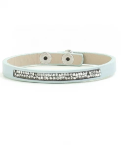 Splendid Iris Clothing, Accessories & Mens Blue Shimmer Silver Bracelet