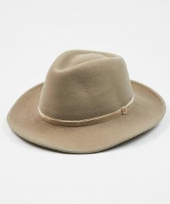 Elegancia Tropical Hats Houston Beige With Italian Headband