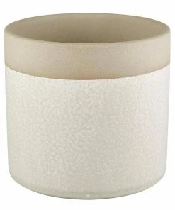 47th & Main (Creative Brands) Cream Ceramic Pot, Large