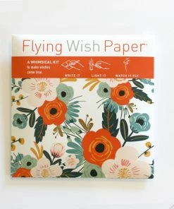 Stationery Orange Blossom Flying Wish Paper