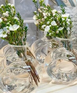 Design Imports Bud Vase Napkin Ring Set Of 4 Kitchen & Bar