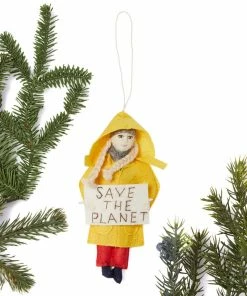 Silk Road Bazaar Greta Thunberg - English Ornament