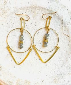 Darby Drake Jewelry & Design Paperclip Hoop Earrings Clothing, Accessories & Mens