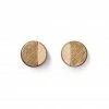 Treeline And Tide Gold Round Studs Clothing, Accessories & Mens