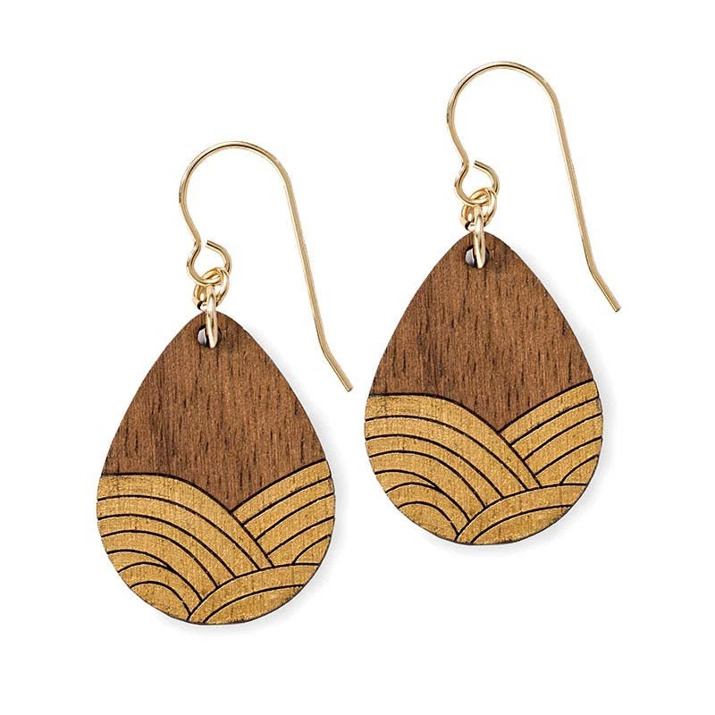 Top 10 ✨ Treeline And Tide Clothing, Accessories & Mens Deco Drop Gold Earrings 🥰 1 Treeline And Tide Clothing, Accessories & Mens Deco Drop Gold Earrings