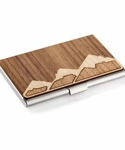 Treeline And Tide Mountain Card Case Clothing, Accessories & Mens