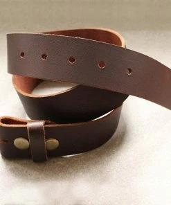 Treeline And Tide Belt Buckle - Strap, Brown Mens