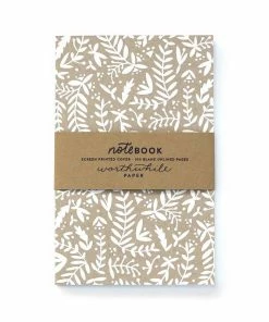 Worthwhile Paper Kraft Nature Shapes Notebook Stationery