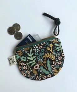 Frankie & Coco PDX Clothing, Accessories & Mens Richmond Half Moon Pouch In Midnight Metallic Gard