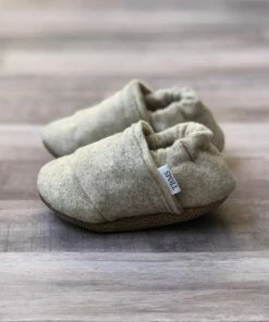 Trendy Baby Mocc Shop Sandstone Felt Moccasins Baby & Pets