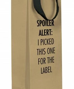 Pretty Alright Goods Bags Spoiler Alert Wine Bag