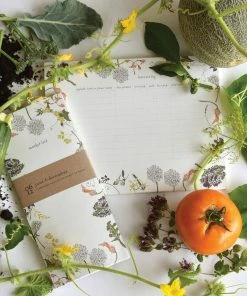 June & December Flowering Veggies Market List Stationery