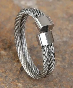 Mad Man Keaton Stainless Ring