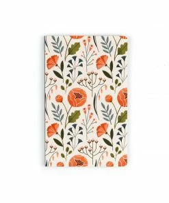 Denik Flowers Layflat Journal Stationery