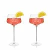 Viski Kitchen & Bar Amaro Spritz Glasses