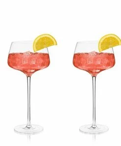 Viski Kitchen & Bar Amaro Spritz Glasses