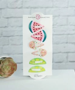 Funky Monkey Fashion Hair Clips - Summer Sweets