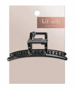 KITSCH Clothing, Accessories & Mens Hematite Bar Claw Clip
