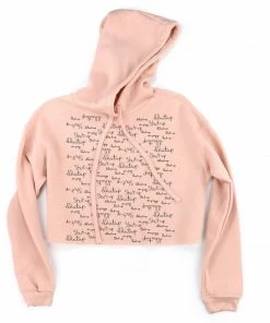 Supermaggie Shut Up Mandy Crop Hoodie