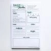 Steel Petal Press Stationery Mint Daily Tracker