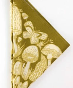 Hemlock Goods Mushrooms Bandana Clothing, Accessories & Mens