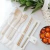 EcoRoots Reusable Bamboo Cutlery Set