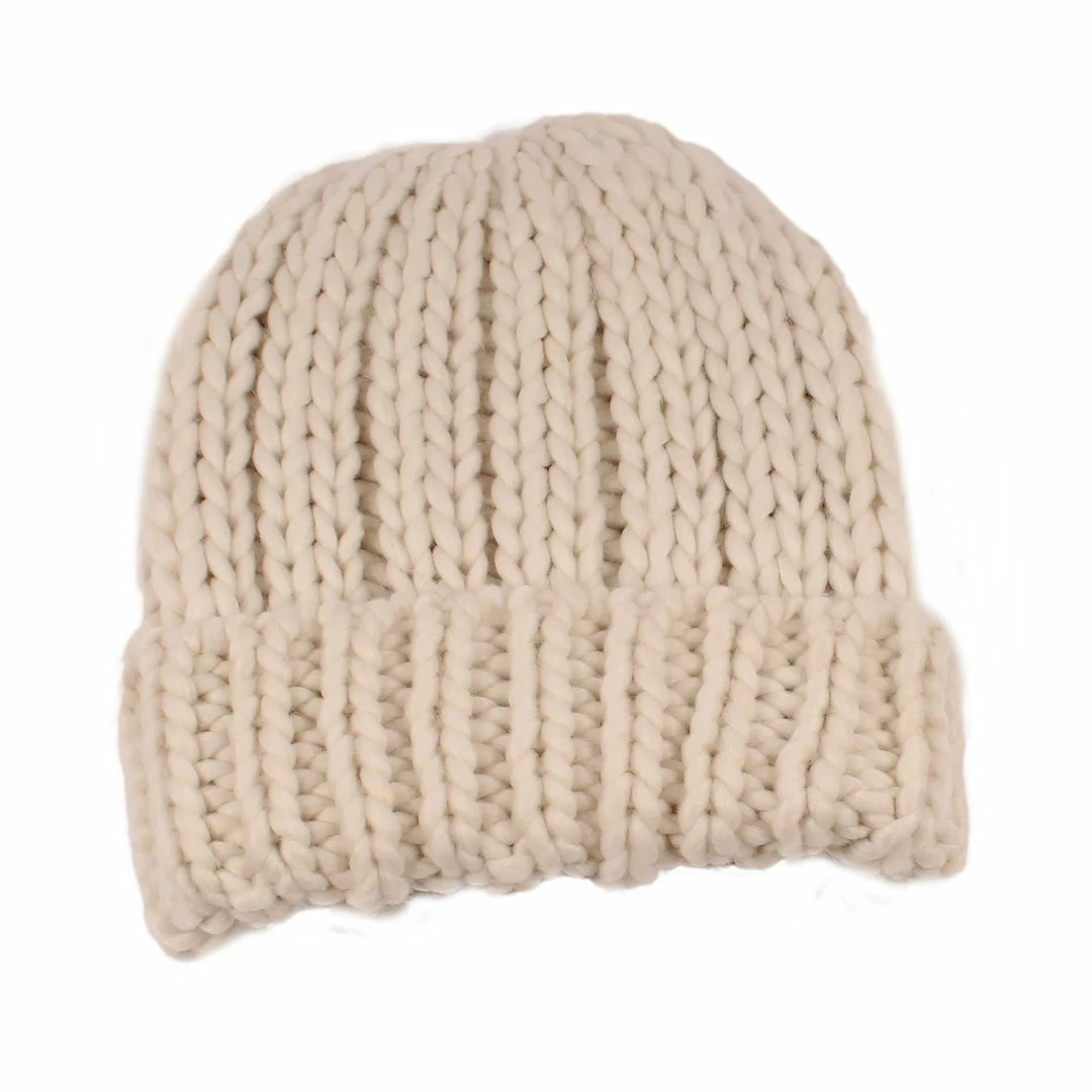 Wholesale 🛒 Jeanne Simmons Accessories Ivory Knitted Beanie 👏 1 Jeanne Simmons Accessories Ivory Knitted Beanie