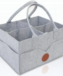 KeaBabies Baby Diaper Caddy Organizer