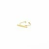 Splendid Iris Gold Adjustable Bar Ring Clothing, Accessories & Mens