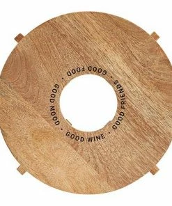 Santa Barbara Design Studio By Creative Brands Wine Holder Cheese Board Kitchen & Bar