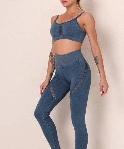 ESLEY Clothing, Accessories & Mens Pierced Two Pieces Set Activewear