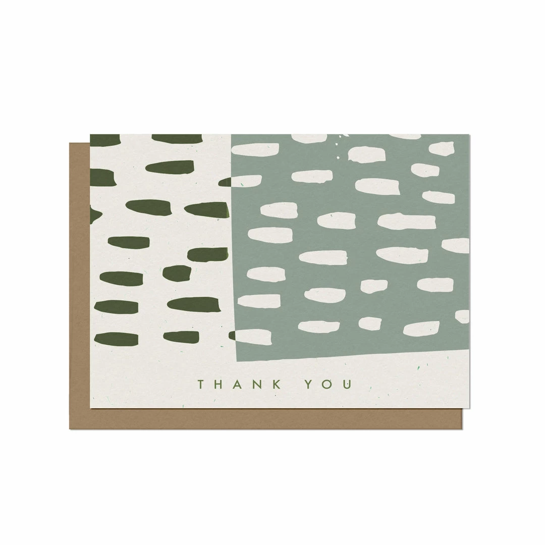 New โค๏ธ The Modern Bloc Cards Thank You Dashes Blank Card ๐ 1 The Modern Bloc Cards Thank You Dashes Blank Card