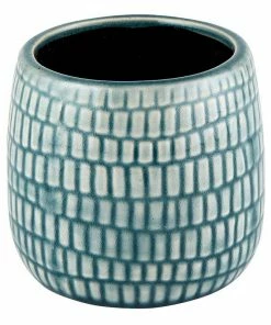 47th & Main (Creative Brands) Cream And Gray Planter Sm