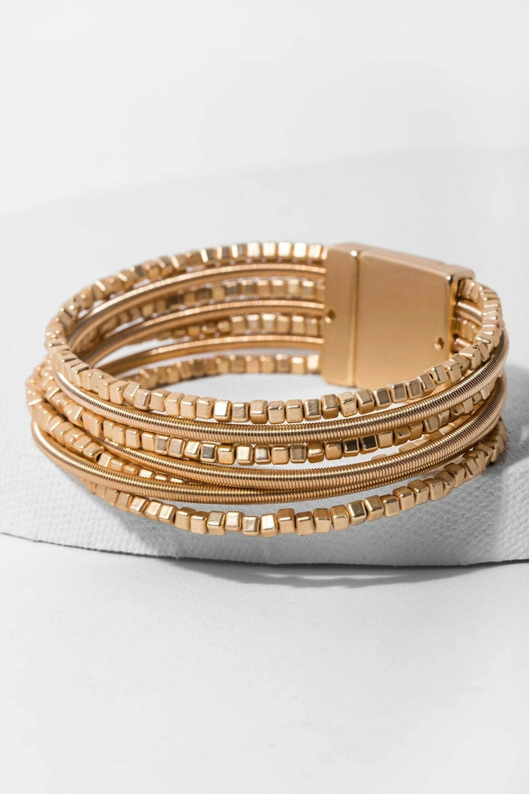 Brand new π₯° SAACHI Clothing, Accessories & Mens Scarlett Metallic Beaded Bracelet π 1 SAACHI Clothing, Accessories & Mens Scarlett Metallic Beaded Bracelet