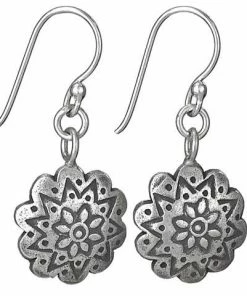 Tiger Mountain Jewelry Clothing, Accessories & Mens Outdoor Explorer Sterling Silver Flower Earrings