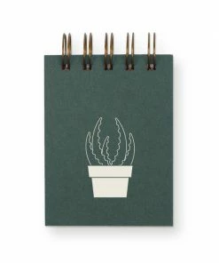 Ruff House Print Shop Stationery Succulent Mini Jotter