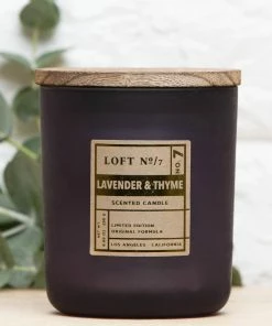 The Urban Wax Refinery Lavender & Thyme Scented Candle