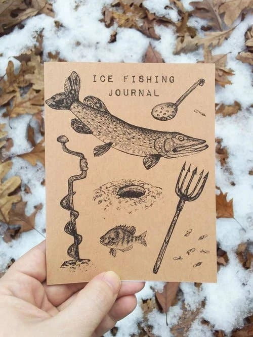 Hot Sale ⌛ Nature Walk Ice Fishing Journal 💯 1 Nature Walk Ice Fishing Journal