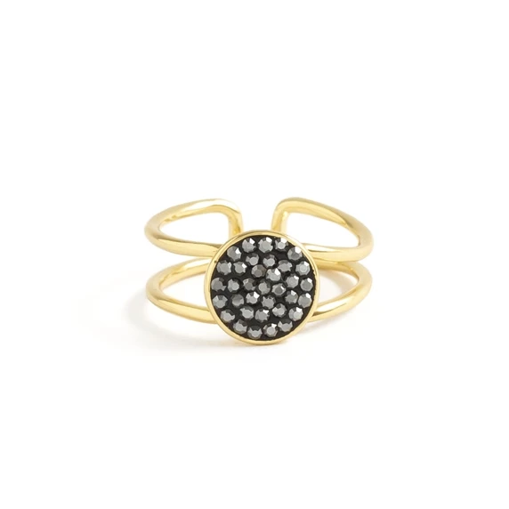 Flash Sale 🛒 Splendid Iris Clothing, Accessories & Mens Gold Adjustable Shimmer Circle Ring 🥰 1 Splendid Iris Clothing, Accessories & Mens Gold Adjustable Shimmer Circle Ring