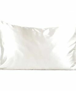 KITSCH Satin Pillowcase - Ivory Pillows