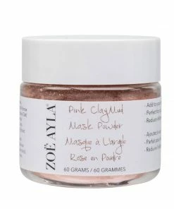 Zoe Ayla Bath & Body Pink Clay Mud Mask Powder
