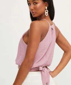 Lush Clothing Sleeveless Halter Top