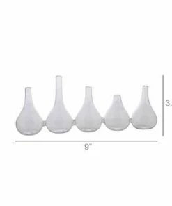 HomArt Vases Quintet Glass Vase