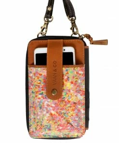Vaan & Co. Flora Prism Cellphone Wallet Clothing, Accessories & Mens