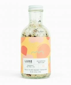 Cait + Co Grapefruit, Tea Tree + Fir Aromatherapy Bath Salt Soak
