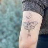 NatureTats Bath & Body Luna Moth Temporary Tattoo