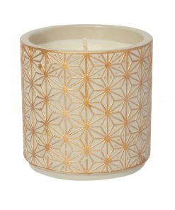 Soy Essentials LLC Candles And Scents Garden Terrace Vanilla Orchid Concrete Candle 15oz