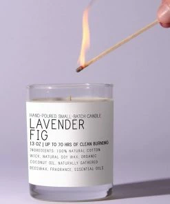 Just Bee Cosmetics Home Goods Lavender Fig Candle