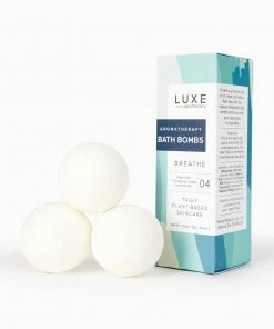 Cait + Co Bath & Body Luxe Breathe Aromatherapy Bath Bombs - Set Of 3