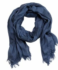 Chloe & Lex Clothing, Accessories & Mens Navy Soft Plaid Scarf